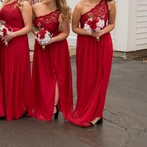 David’s Bridal Bridesmaid Dress